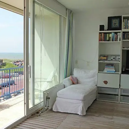 Uitzicht Op Zee Bergen aan Zee